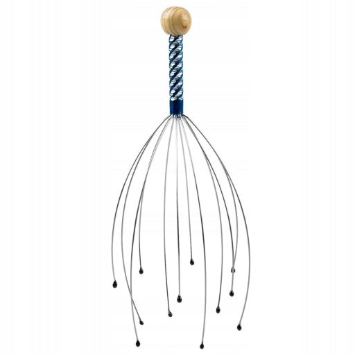 Head massager !HIT wooden knob Batteries included no