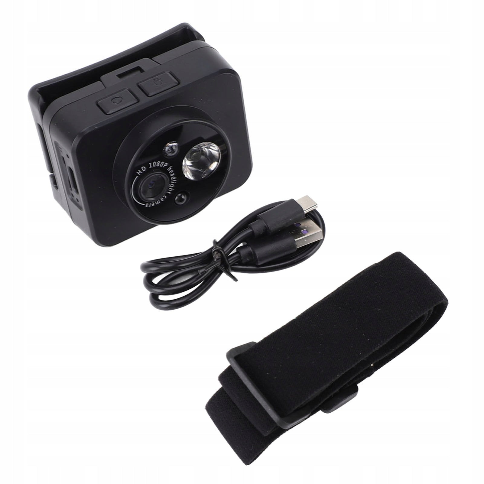 Headlamp Wearable Camera, Motion Sensor Headlamp Camera 1080
