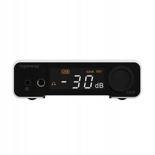 Headphone Amplifier TOPPING DX1 II Silver Brand Topping