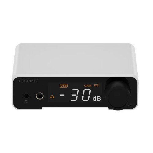 Headphone Amplifier TOPPING DX1 II Silver Model DX1II