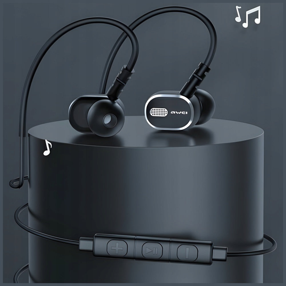 Headphones AWEI stereo TC-6 USB-C black Brand Awei