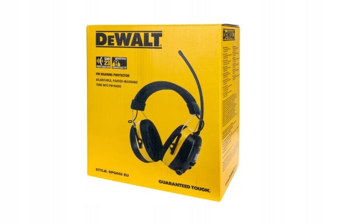Headphones Earmuffs BHP anti-noise DeWalt DPG652 RADIO FM Packaging status original