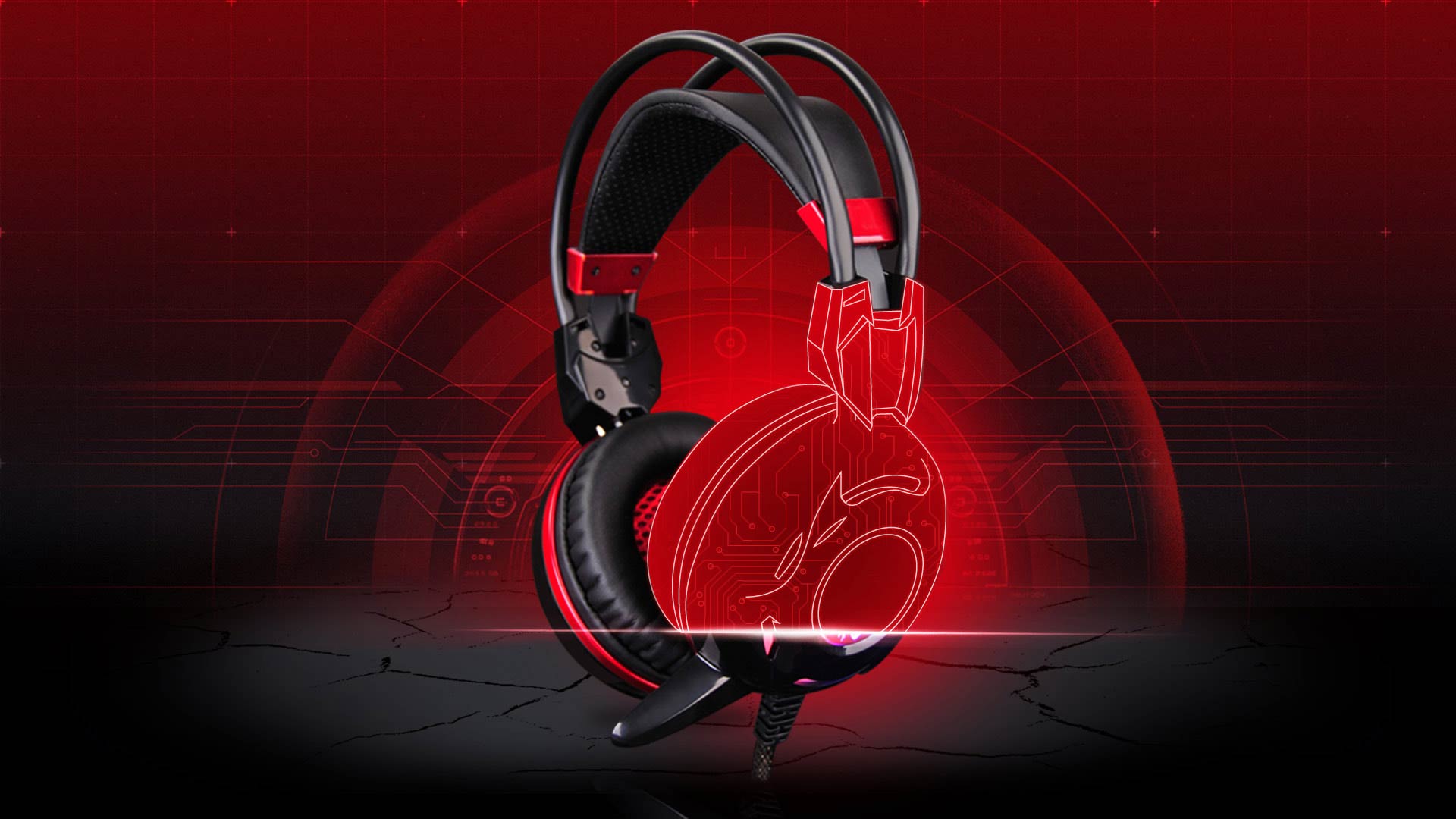 Headphones Gaming A4tech G300 Bloody 40mm Manufacturer code A4TSLU45541