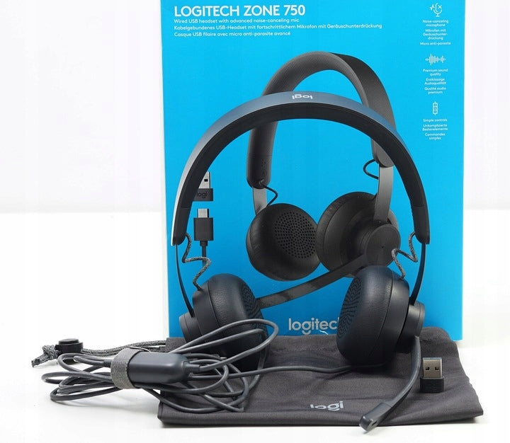 Headphones Logitech Zone 750 Manufacturer code 5099206098541