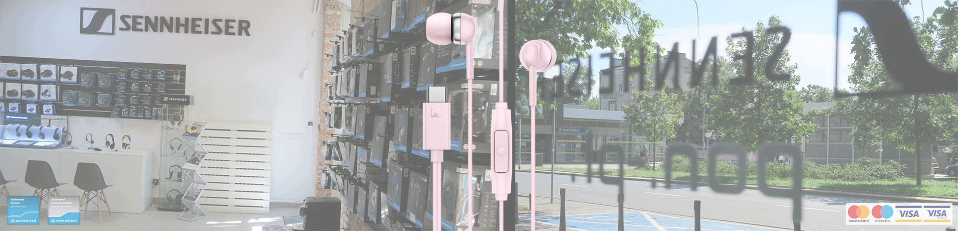 Headphones SENNHEISER CX 80U Sakura USB-C 1.2m 119dB 17-20000Hz Microf+Pilot Packaging status original