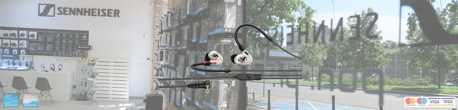 Headphones SENNHEISER IE 100 PRO CLEAR 115dB 20 Ohm 20-18000Hz + CASE Packaging status original