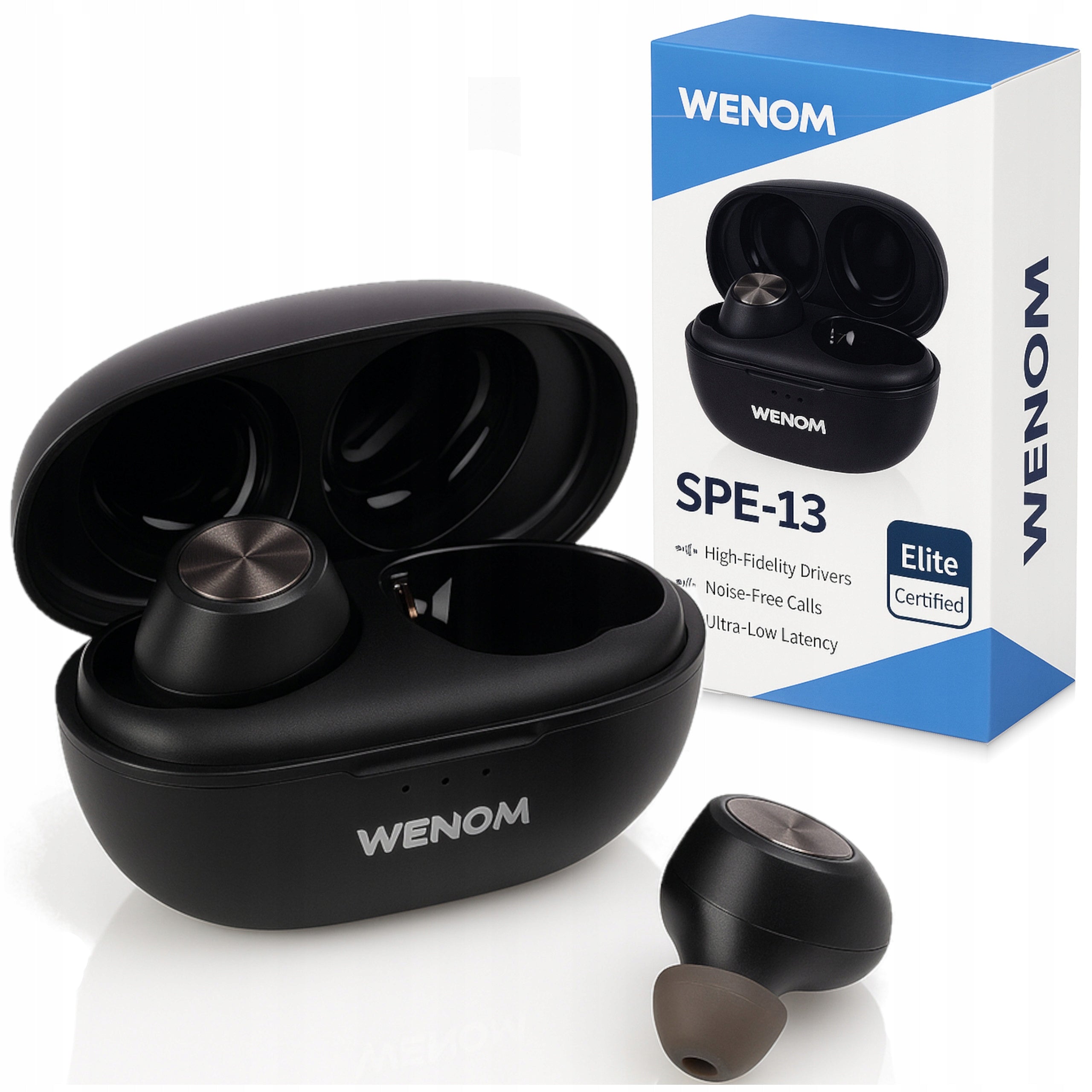 Headphones Wireless In-Ear USB Bluetooth Cable 5.3 SPE-13 Sports Packaging status original