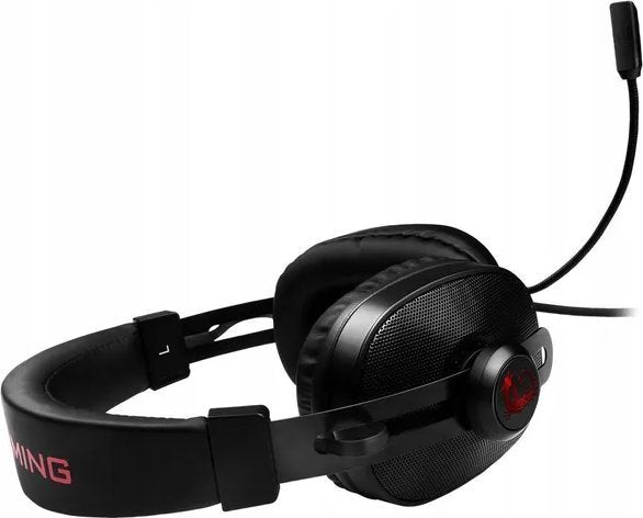 Headphones with Microphone MSI S BOX Black On-Ear 105dB Manufacturer code S37-2100981-SH5