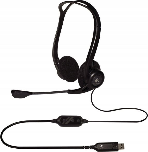 Headphones with microphone Logitech PC960
