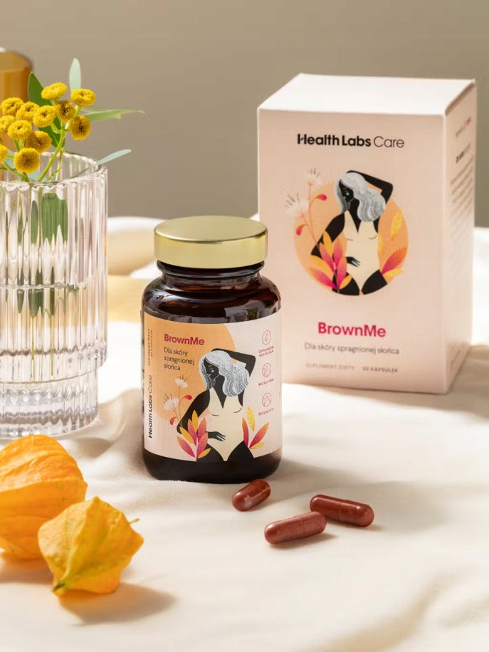 Health Labs BrownMe vitamin A E copper SKIN 30 capsules EAN (GTIN) 5906146790056