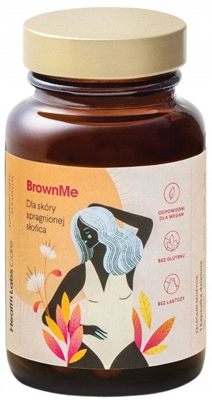 Health Labs BrownMe vitamin A E copper SKIN 30 capsules