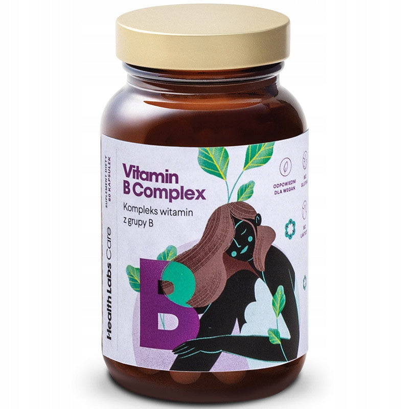 Health Labs Care Vitamin B Complex 60 capsules Nervous system FATIGUE