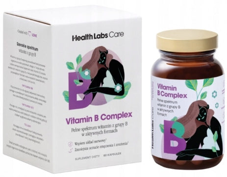 Health Labs Vitamin B Complex B vitamins 60 capsules