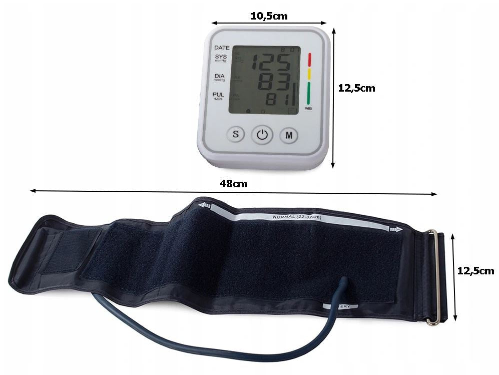 Health pressure blood pressure monitor LCD measurement Packaging status original