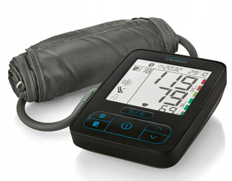 HealthForYou by SILVERCREST Shoulder blood pressure monitor with Bluetooth