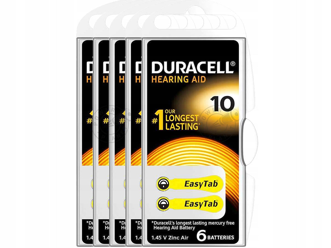 Hearing Aid Batteries Duracell 10 Activair x30 Medical device type accessories for a medical device or a product without an intended medical purpose