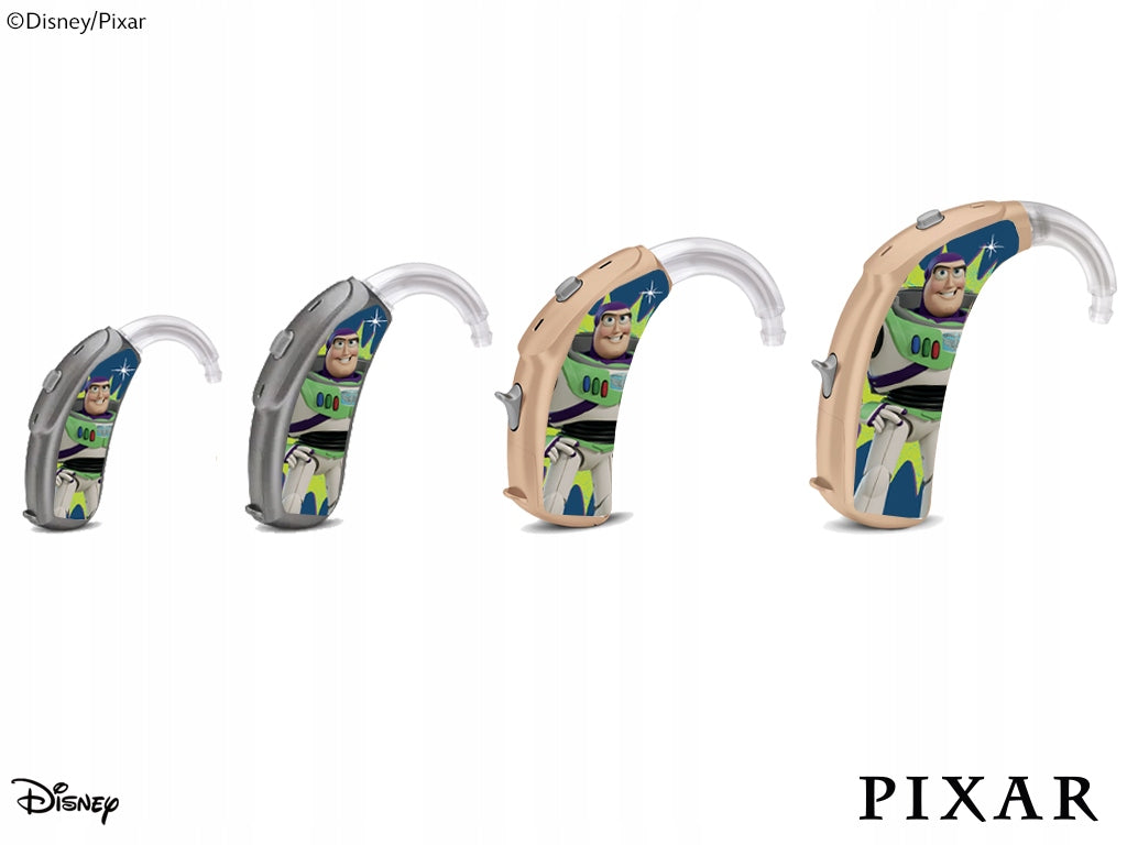 Hearing Aid Skins / Stickers - Disney Toy Story - Buzz Astral