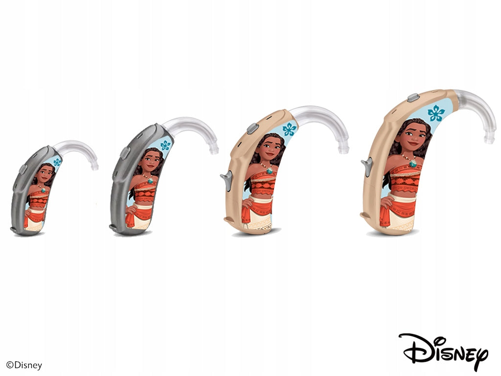 Hearing Aid Skins / Stickers - Disney Vaiana