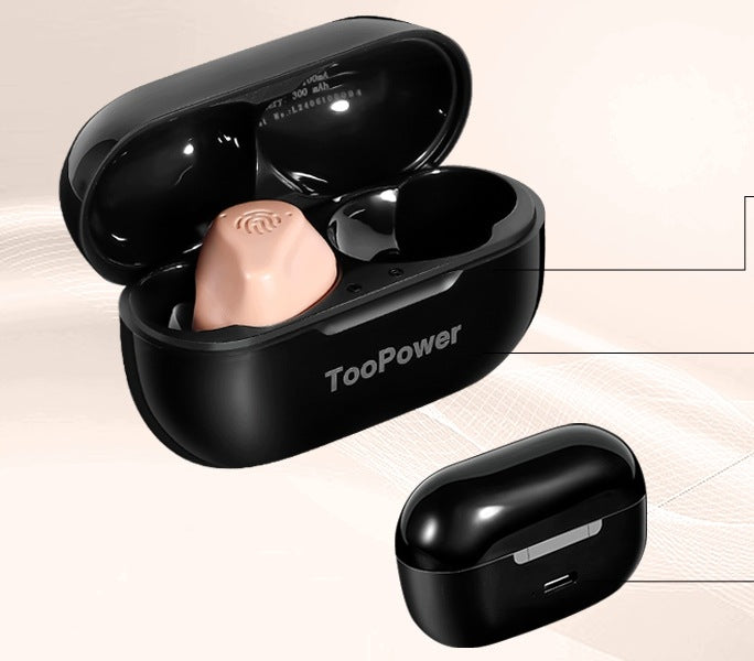 Hearing Amplifier Hearing Aid for Seniors and Adults Without Inserts Ear right and left
