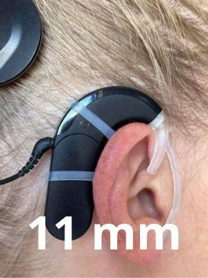 Hearing aid or speech processor holder 11mm