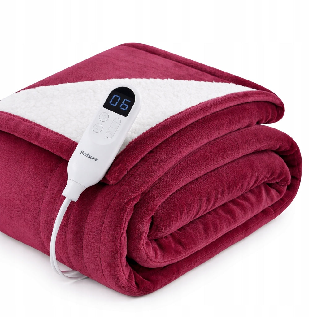 Heating blanket with automatic shut-off – thermal blanket 180 x 200 cm