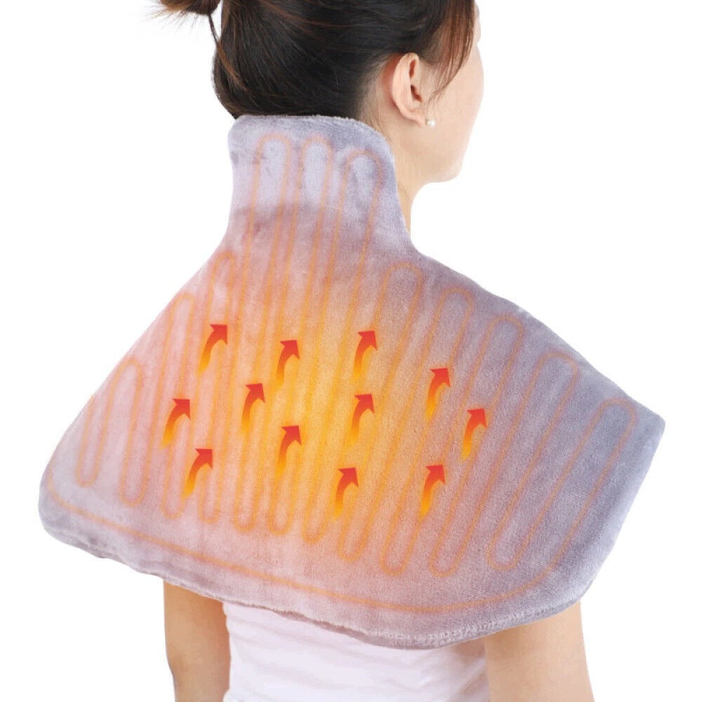 Heating cushion for neck shoulders and back 90W 57x43 cm grey Manufacturer of a medical device N8HGO46190