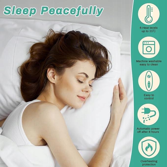 Heating pad 150 x 80 cm, 100 W, heated, washable Manufacturer code 0761402849702