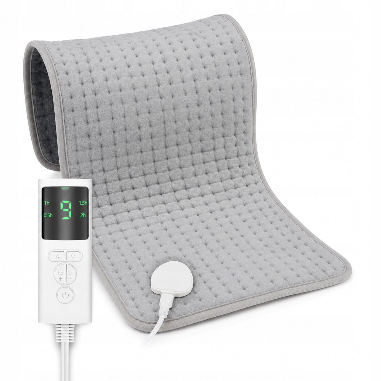 Heating pad 60x30 cm large, 6 heat levels, washable