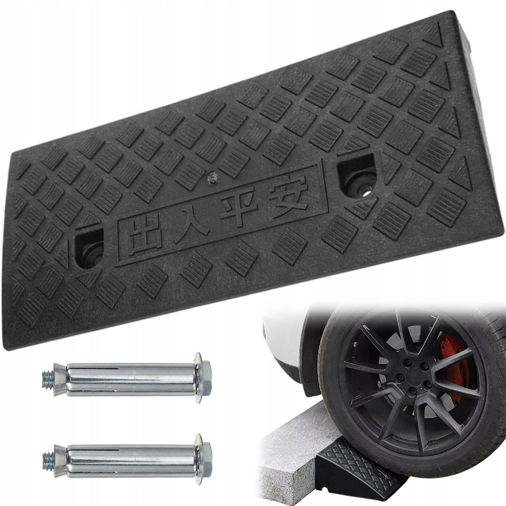Heavy duty non-slip curb ramp for motorcycle and scooter Product weight with unit packaging 1.21 kg
