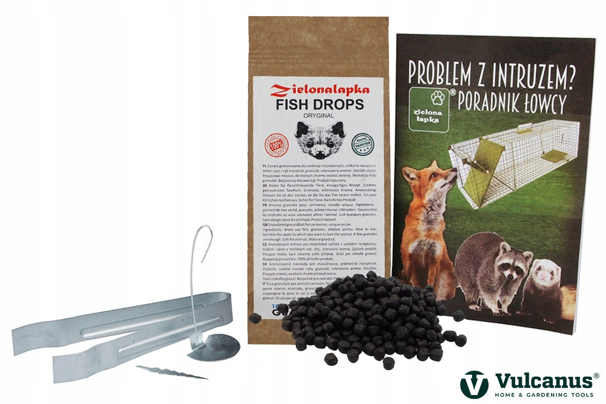 Hedgehog Marten Trap Fox Cats Otters Beavers Large 122cm Double Sided Paw Manufacturer code Klatka na szczury łasicę norki tchórze ocynk