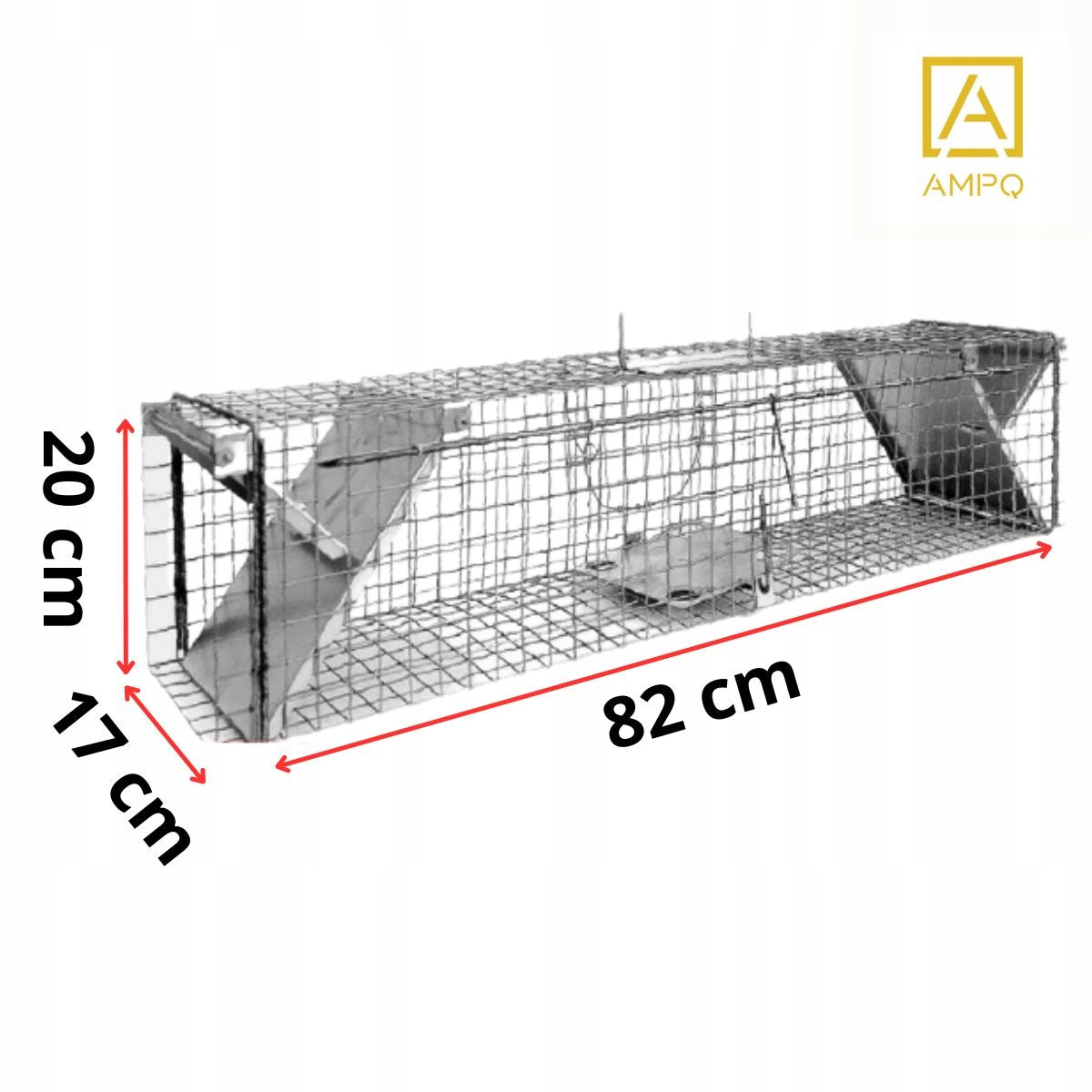 Hedgehog Trap for Kuna rats Mice Mink rodents 82x17x20cm + Freebies Packaging status original