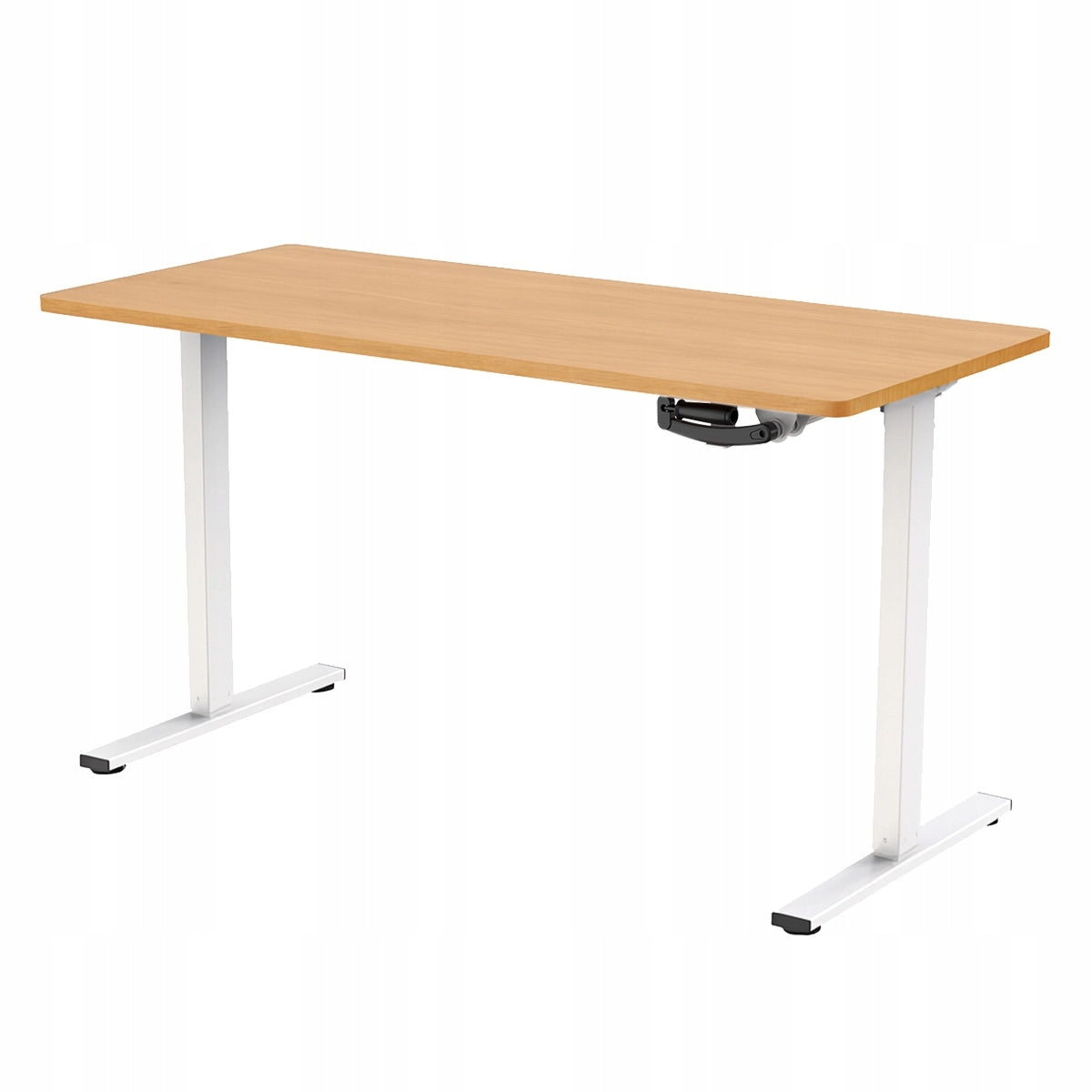 Height Adjustable Desk 140x60 Manual 40 kg Spacetronik lifted EAN (GTIN) 5907100092100