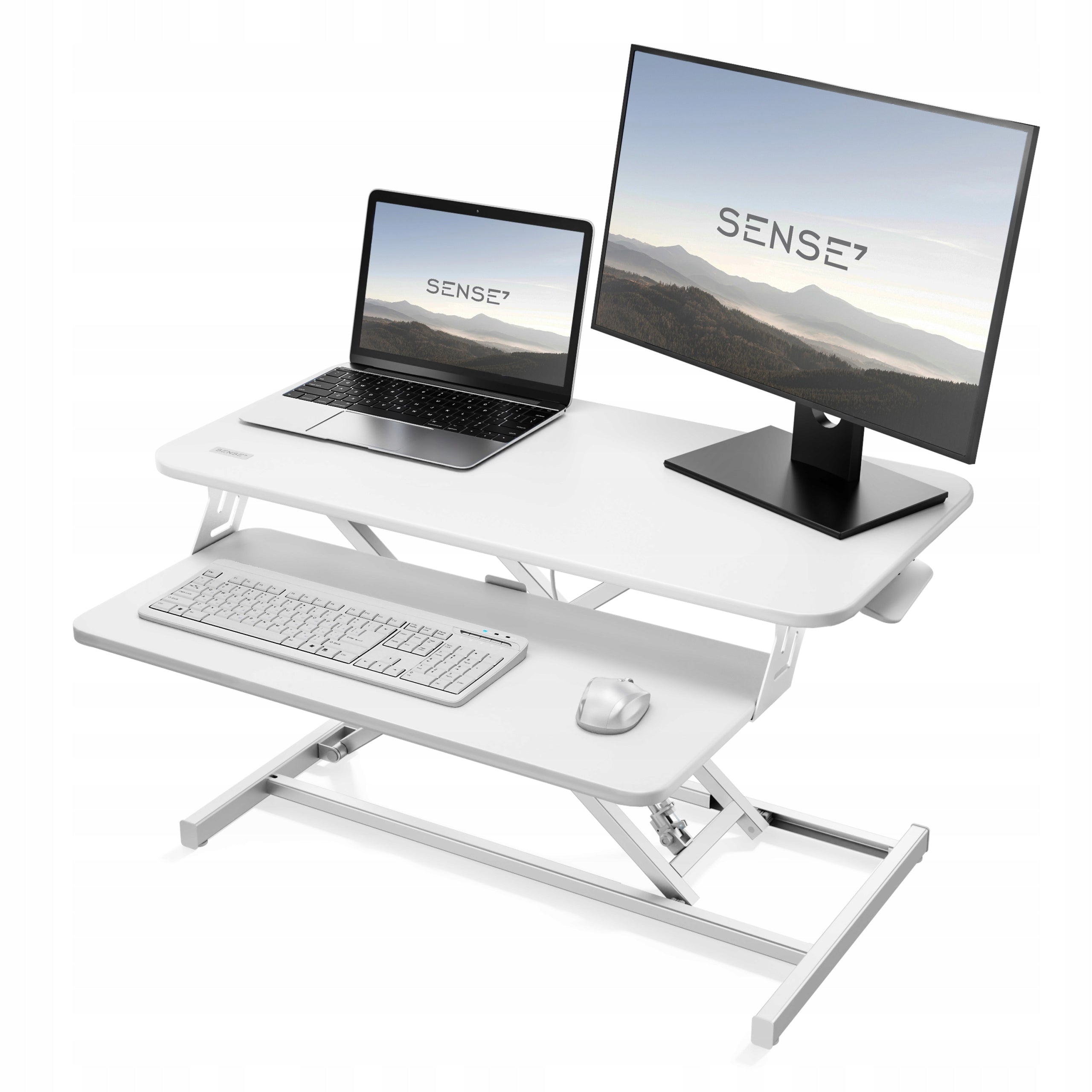 Height Adjustable Desk Converter Office Laptop Stand SENSE7