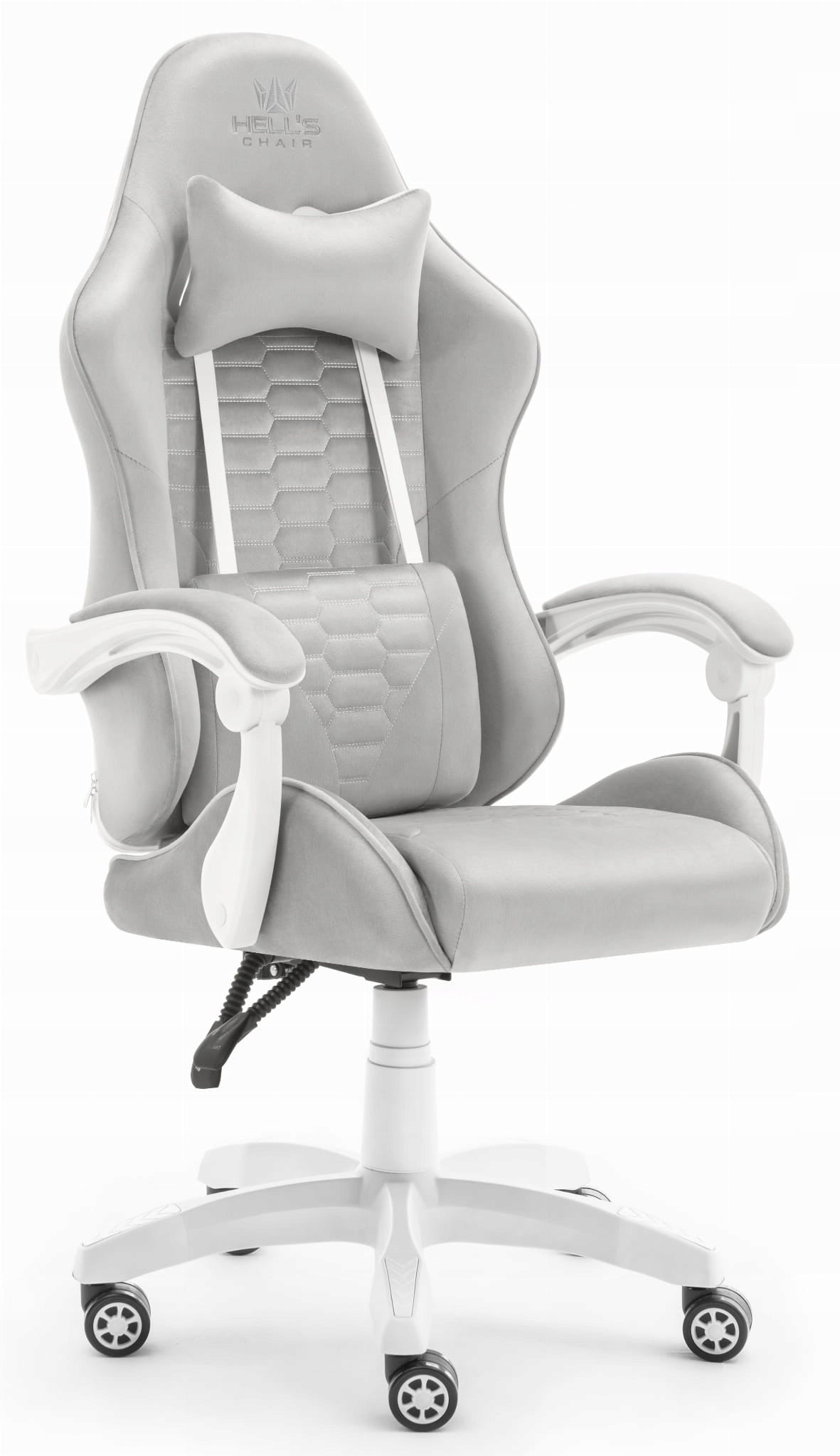 Hell's Chair HC- 1000 Grey White Fabric Manufacturer code HC 1000 Grey- White