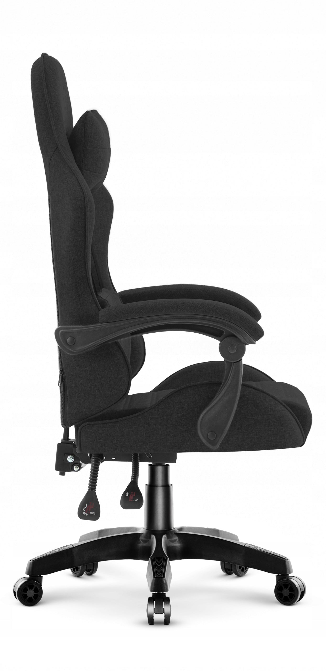 Hell's Chair HC-1003 2.0 Office Gaming Chair Black Fabric Manufacturer code 5907196011481