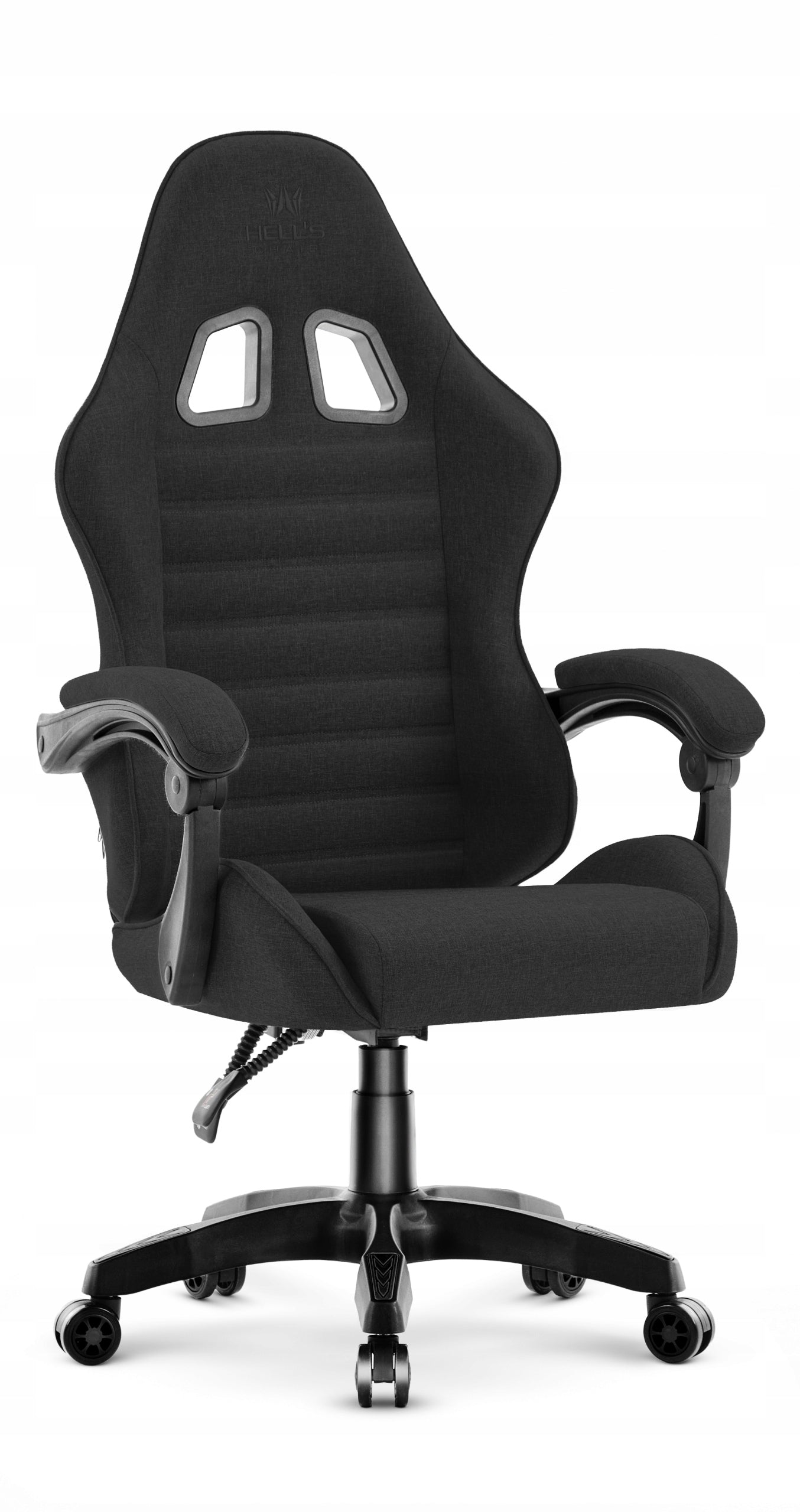 Hell's Chair HC-1003 2.0 Office Gaming Chair Black Fabric Model HC-1003 2.0 Czarny Tkanina