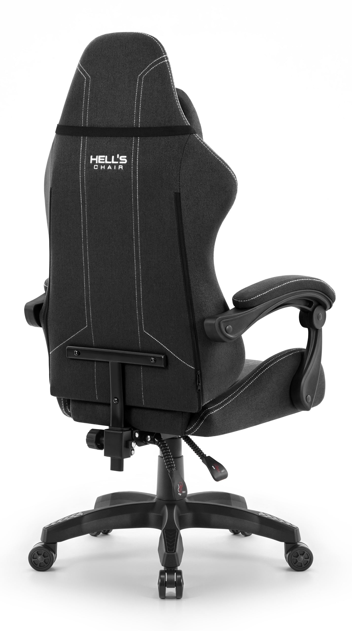Hell's Chair HC- 1014 Black White Fabric Brand HELL'S CHAIR