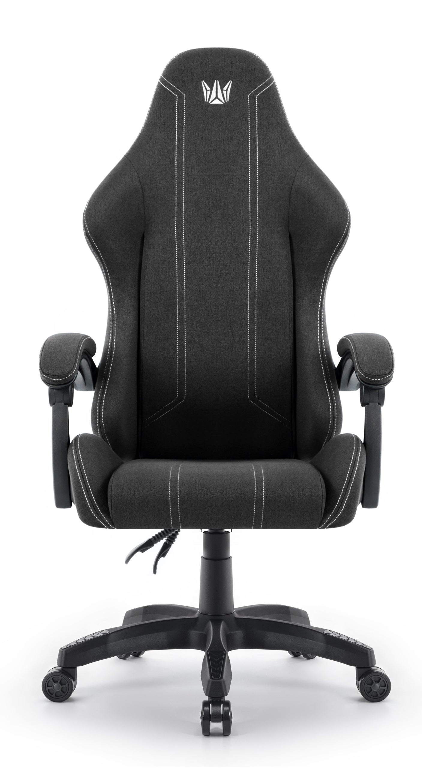 Hell's Chair HC- 1014 Black White Fabric Furniture height 135 cm