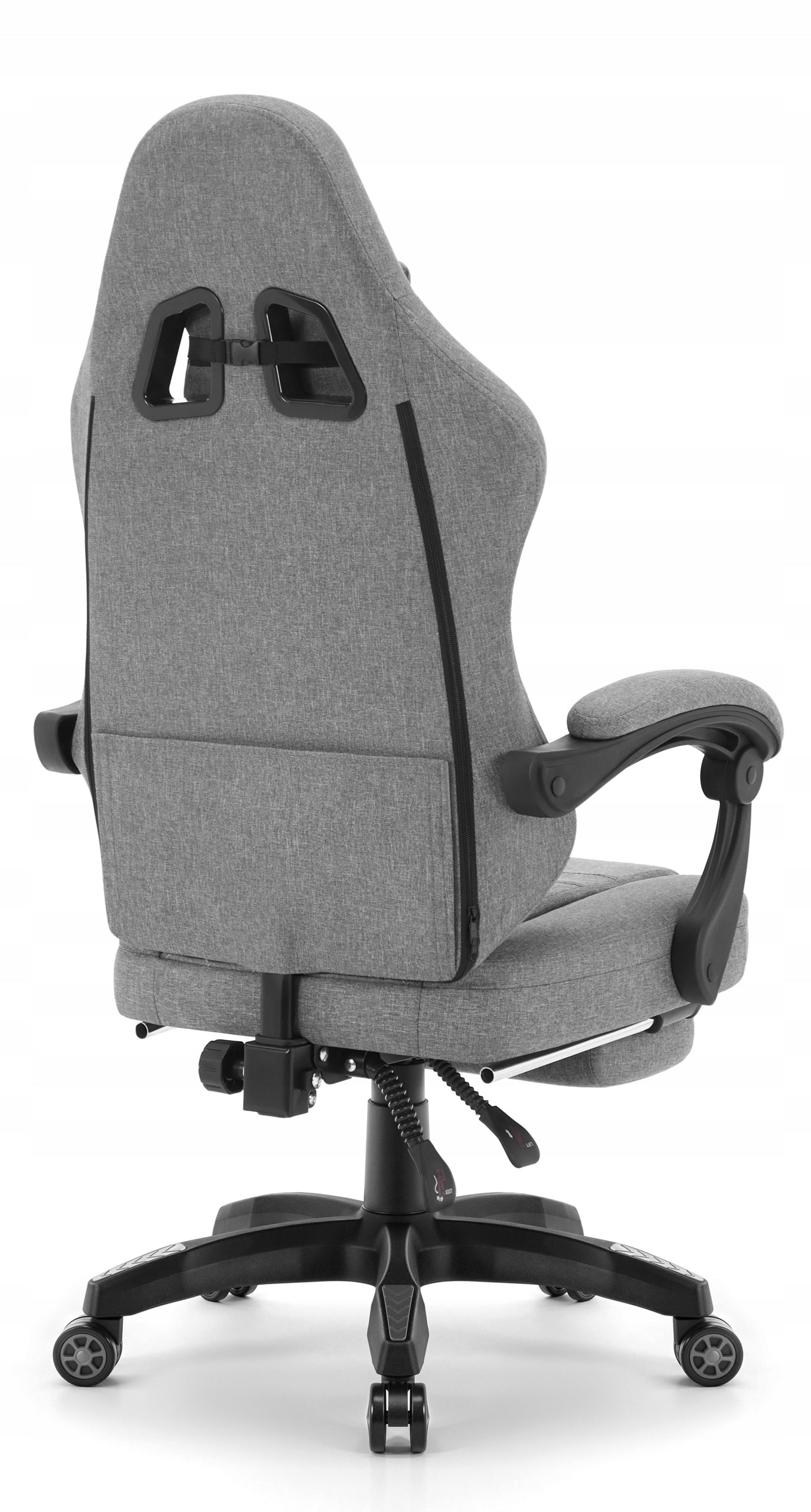 Hell's Chair HC- 1015 Grey with Footrest Packaging status original