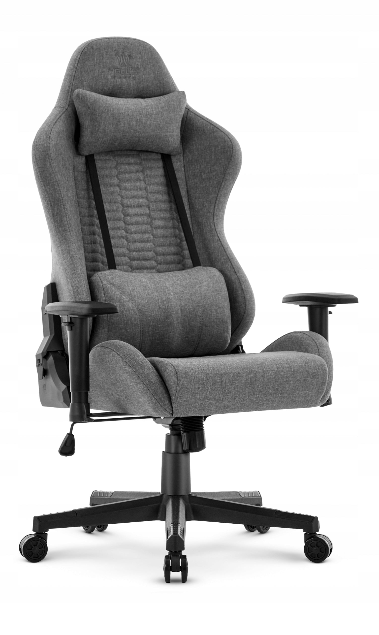 Hell's Chair HC-2000 Gray-Black Fabric Office Swivel Gaming Chair Manufacturer code 5907196011658