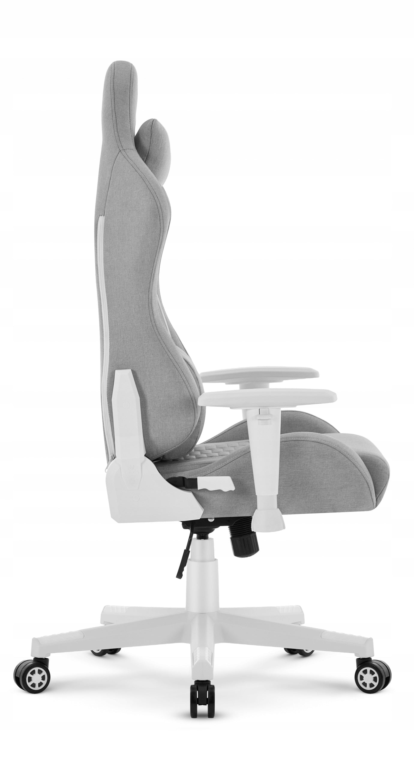 Hell's Chair HC-2000 Gray Fabric Office Swivel Gaming Chair Furniture height 137 cm
