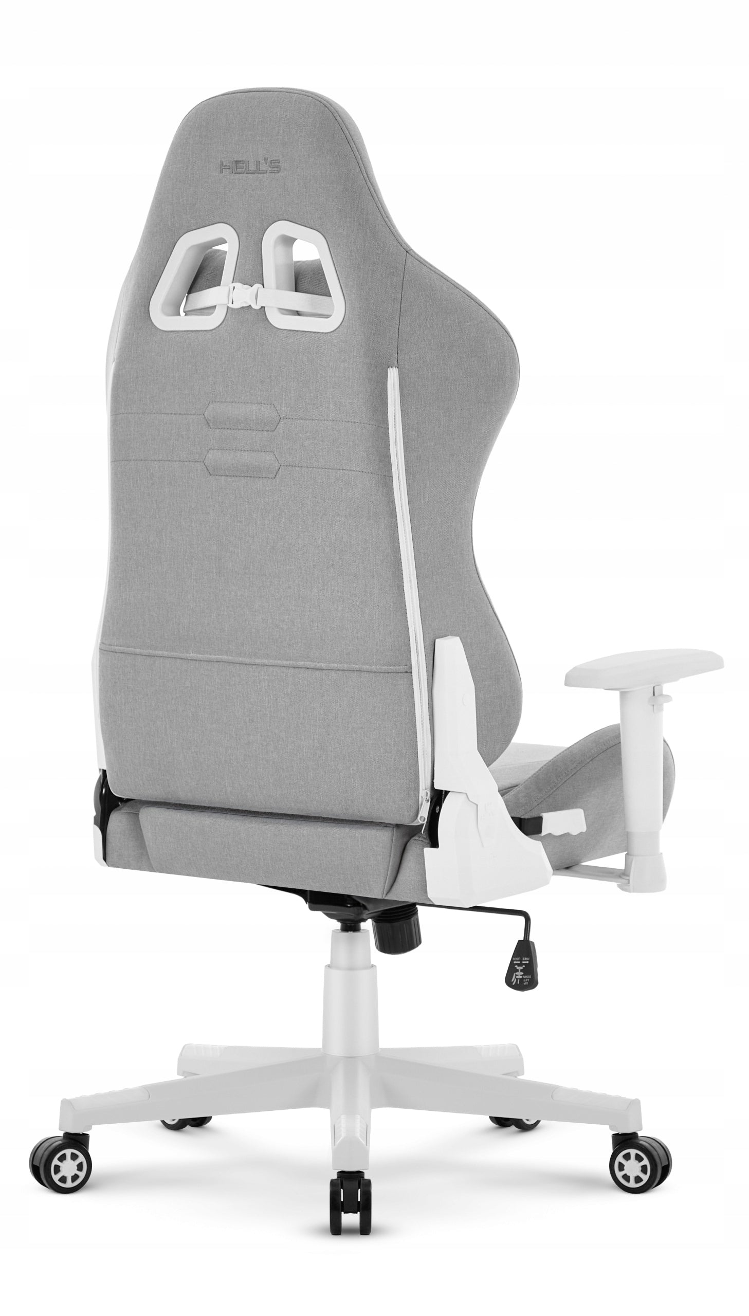 Hell's Chair HC-2000 Gray Fabric Office Swivel Gaming Chair Manufacturer code 5907196011665