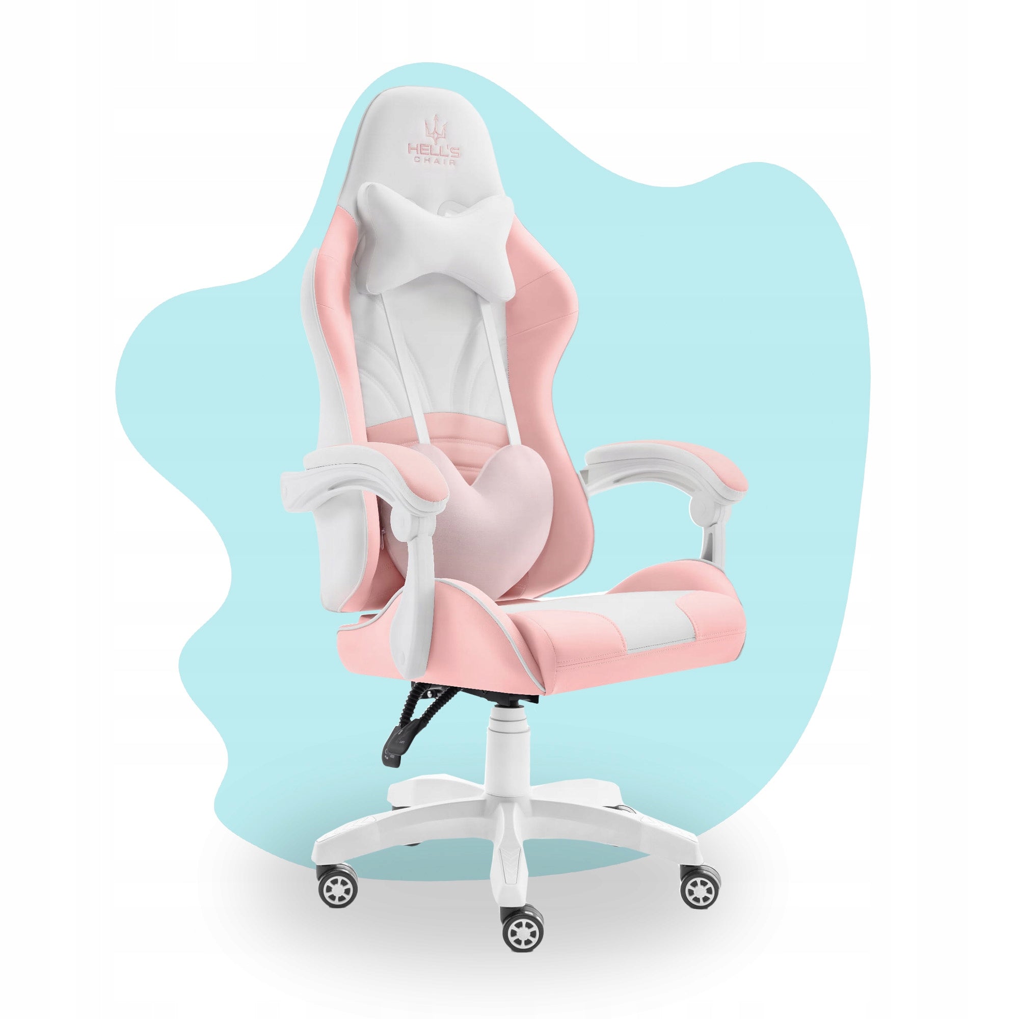 Hell's Chair Rainbow Kids Pink Model Rainbow Kids Pink- White