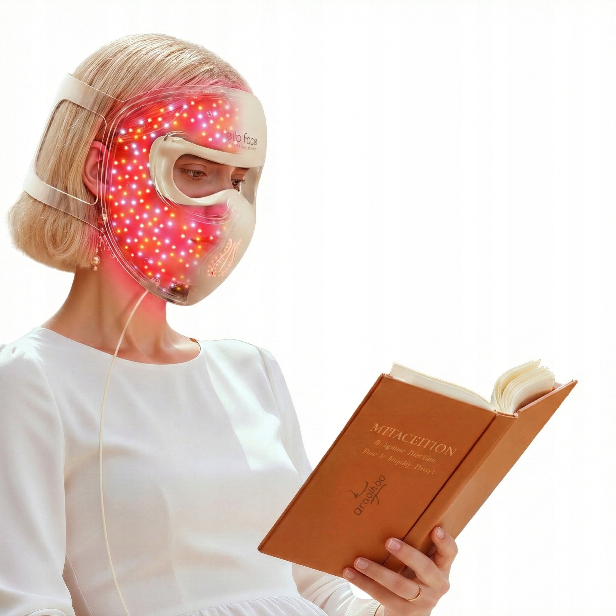 Hello Face M300 LED Mask Photon Therapy Face Light 4 Modes 311 LED Medical device no