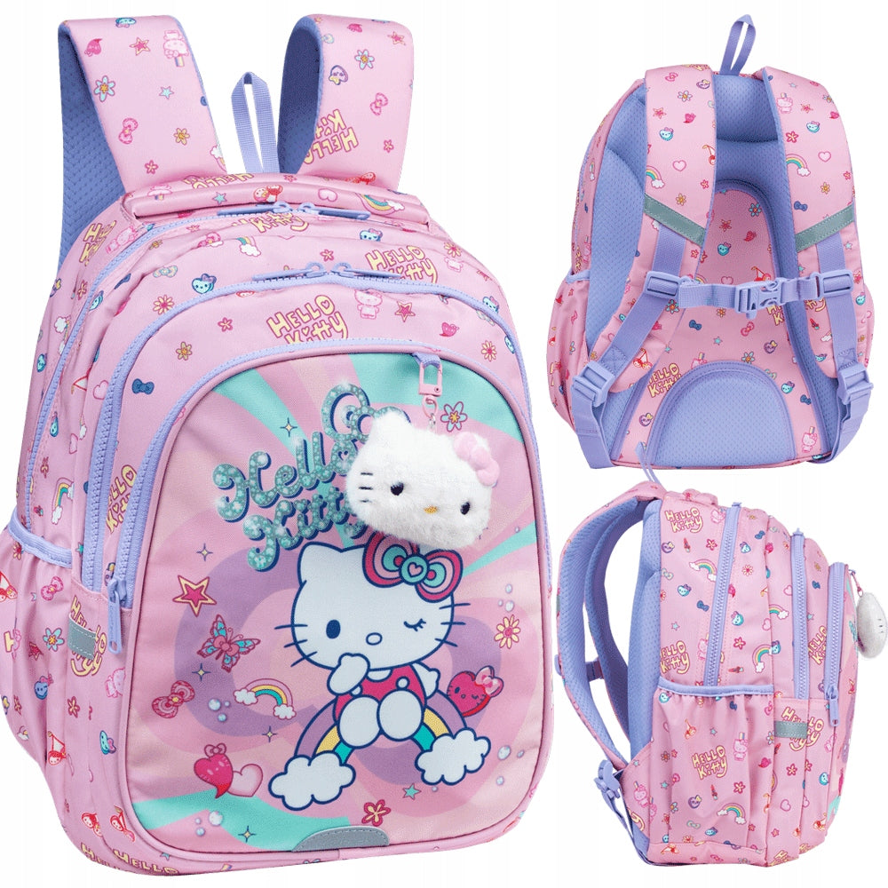 Hello Kitty Backpack Jerry school class 1-3 pink kawaii girl Coolpack