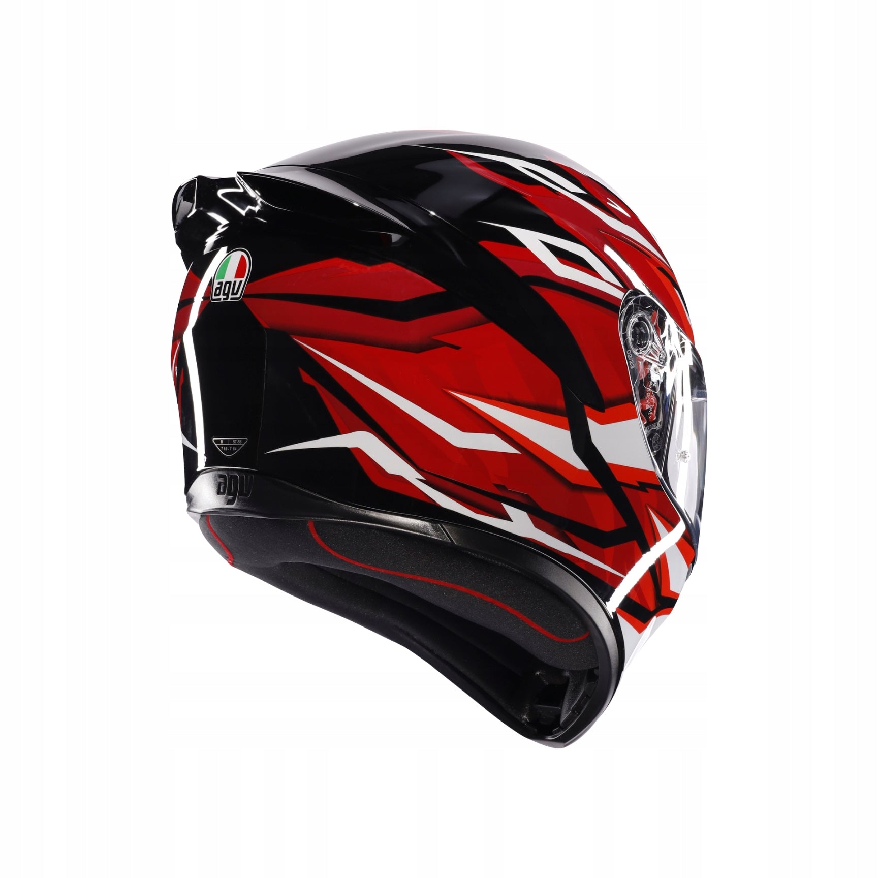 Helmet AGV K1 S Lion Black/Red/White S Manufacturer AGV