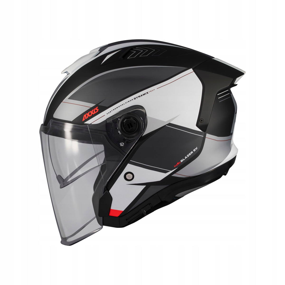 Helmet AXXIS OF516SV BLAZER SV TRAFFIC B0 charm/white/grey matt XL /blenda/ Size XL