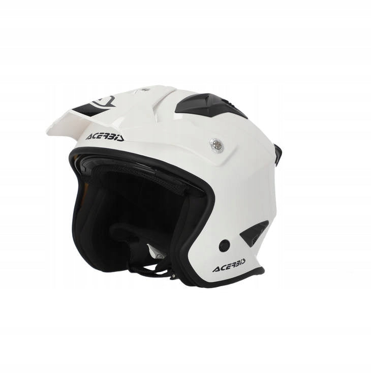 Helmet Acerbis Aria 2206 Scooter Trial white protection Motorcycle protection