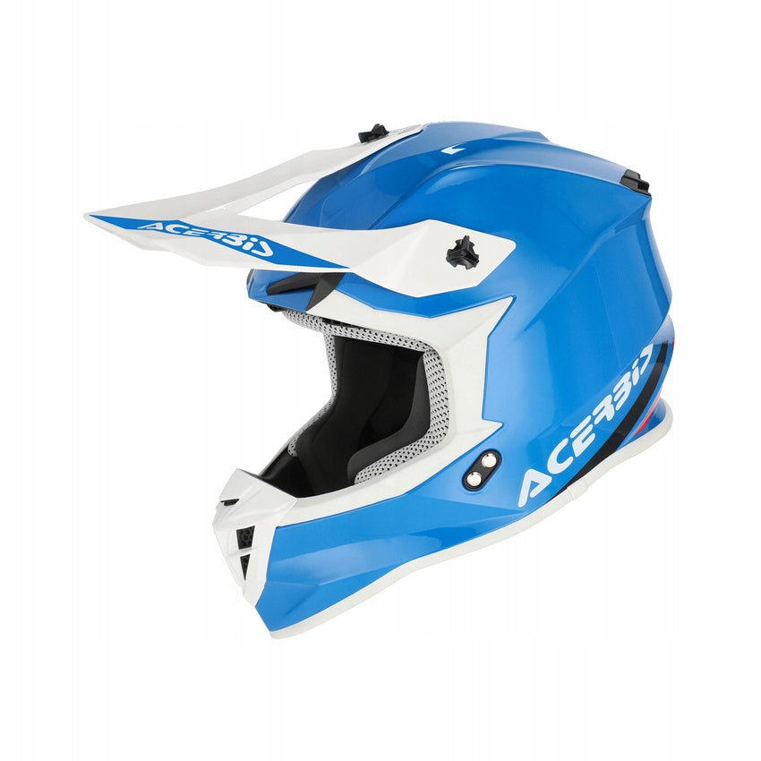Helmet Acerbis LINEAR Solid ECE/ONU 22-06 Cross Enduro homologation