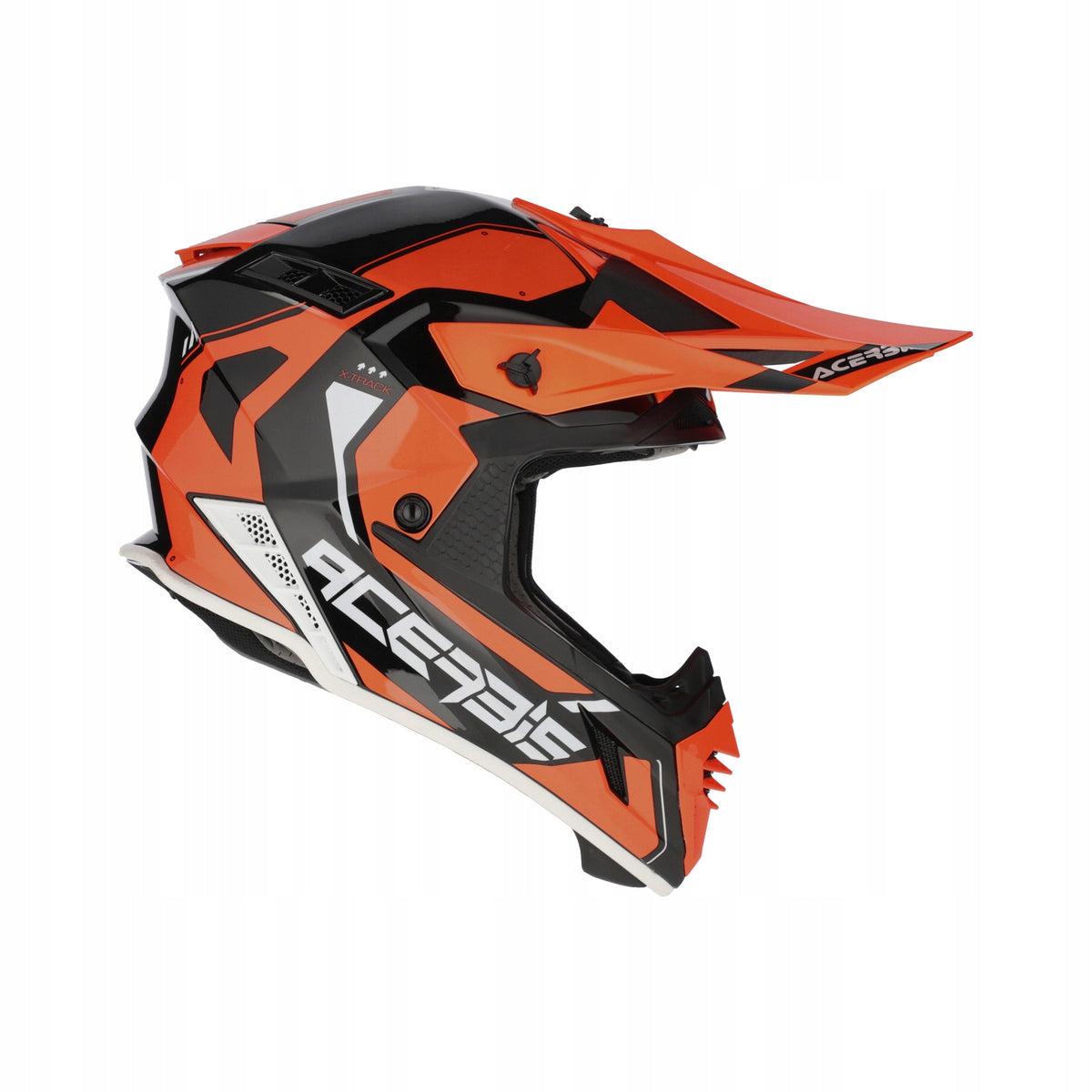 Helmet Acerbis X-Track 2206 Cross Enduro black-measure Motorcycle cross enduro Size XL